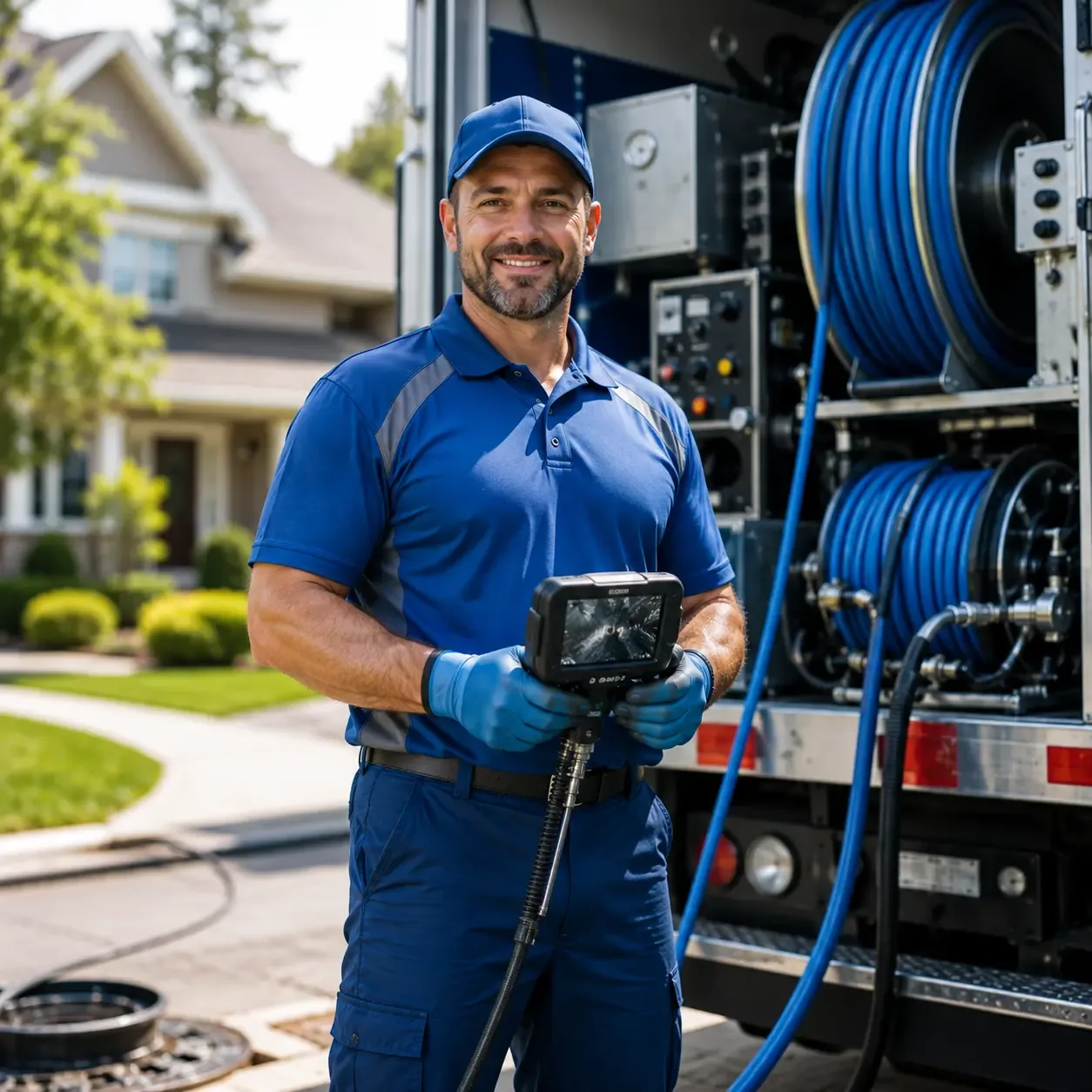 Local outdoor drain cleaning specialists in Valley Mills, TX